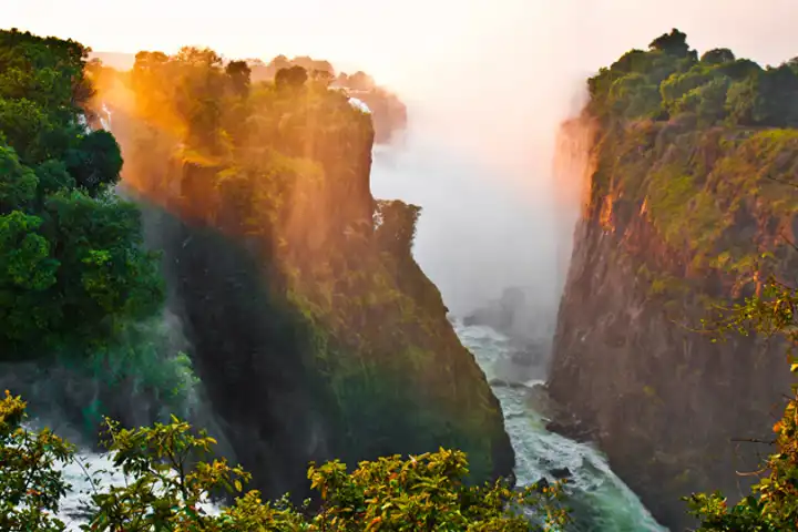 Victoria Falls And Okavango Delta